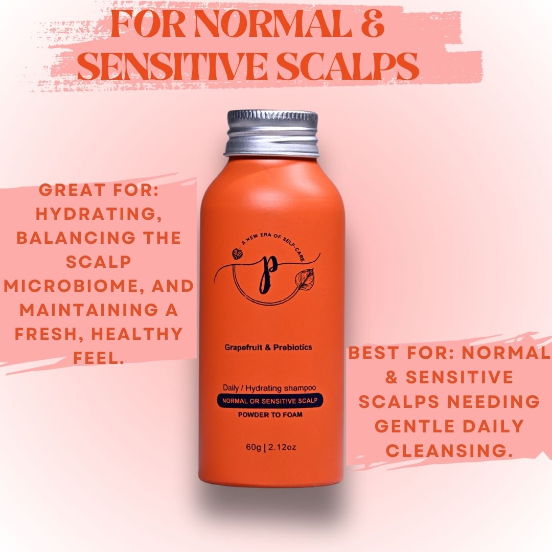 Daily/Hydrating Shampoo for ๐๐จ๐ซ๐ฆ๐๐ฅ ๐ญ๐จ ๐๐๐ง๐ฌ๐ข๐ญ๐ข๐ฏ๐ ๐๐๐๐ฅ๐ฉ.