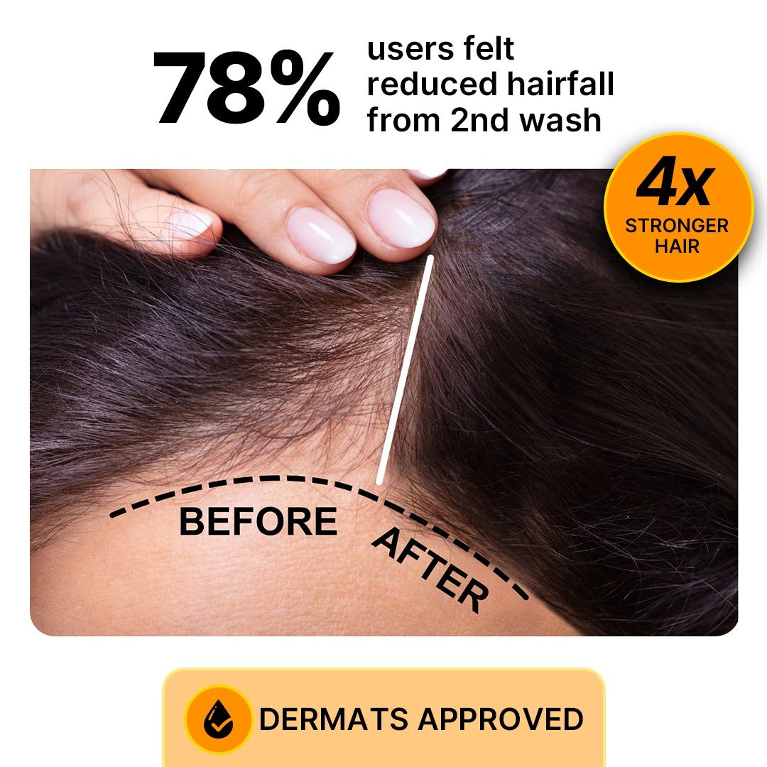 Anti Hairfall Powder To Foam Shampoo
