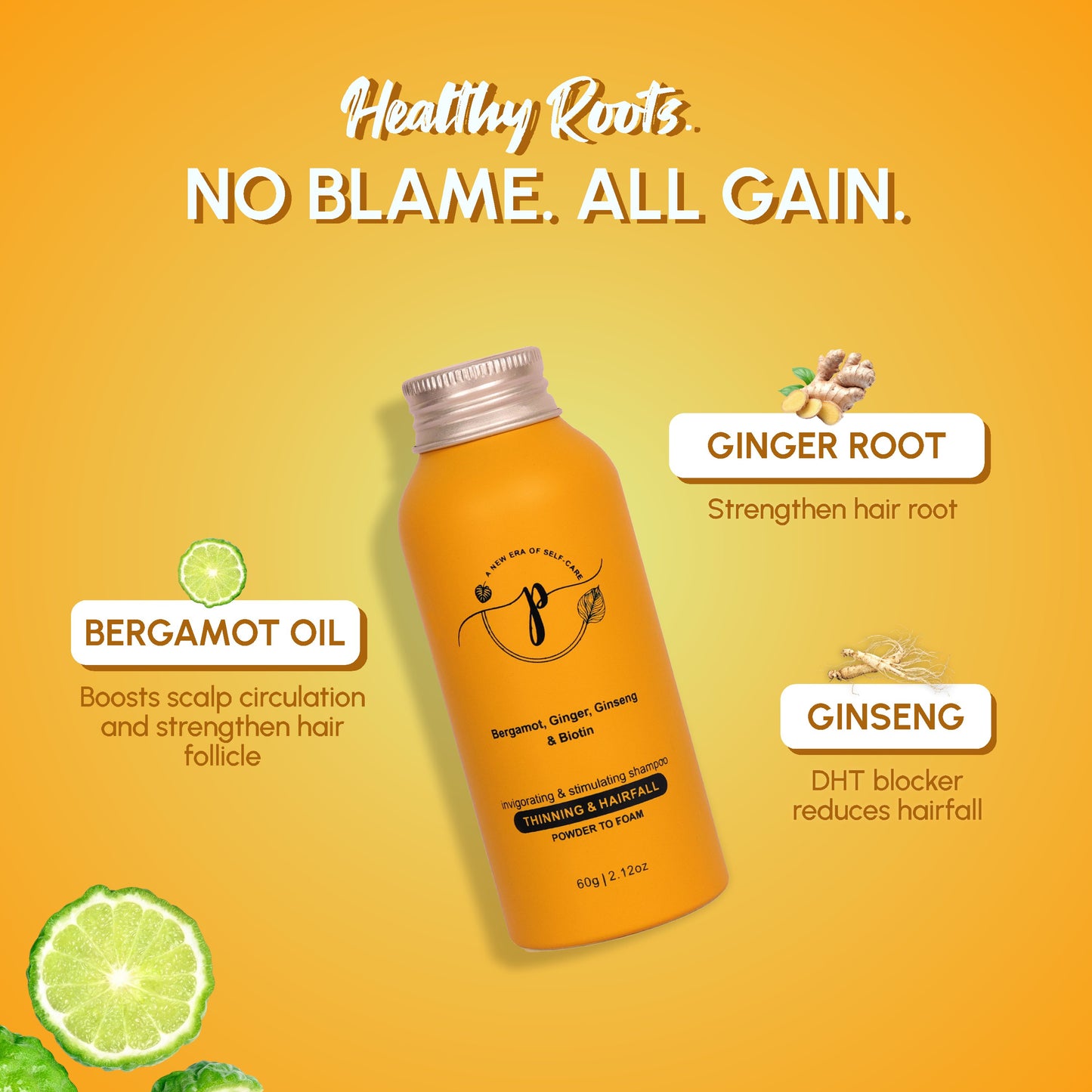Anti Hairfall Powder Shampoo