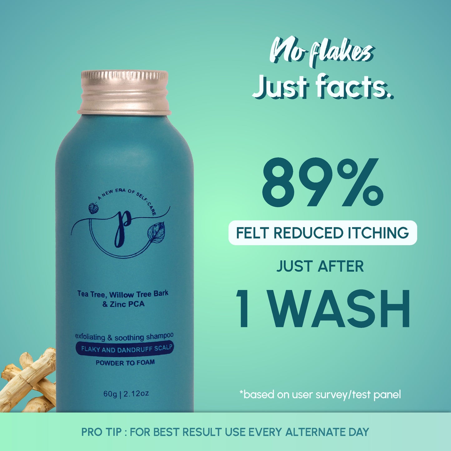 Anti-Dandruff Powder Shampoo