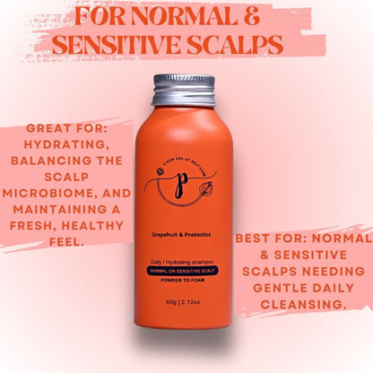 Daily/Hydrating Shampoo for 𝐍𝐨𝐫𝐦𝐚𝐥 𝐭𝐨 𝐒𝐞𝐧𝐬𝐢𝐭𝐢𝐯𝐞 𝐒𝐜𝐚𝐥𝐩.