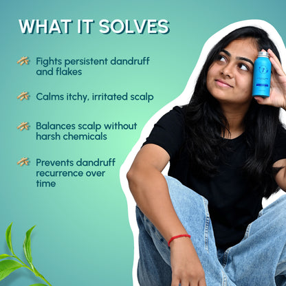 Anti-Dandruff Powder Shampoo